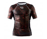 Рашгард Peresvit Immortal Silver Force Rashguard Short Sleeve Lava