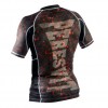 Рашгард Peresvit Immortal Silver Force Rashguard Short Sleeve Lava  фото 2