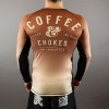 Рашгард длинный рукав SCRAMBLE Coffe and Chokes Rash Guard Бежевый  фото 2