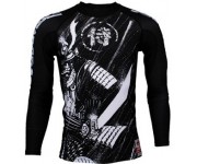 Рашгард длинный рукав SCRAMBLE Shadows Rash Guard Черный