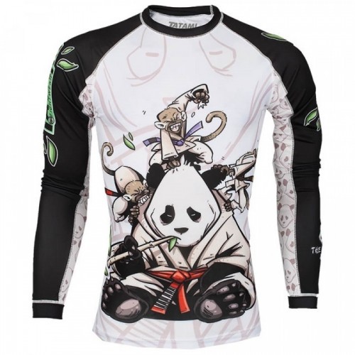 Рашгард Короткий рукав Tatami Chinese Panda 2013 Rash Guard