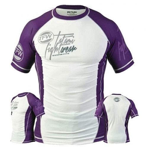 Рашгард Короткий рукав Tatami IBJJF Rank Rashguard Purple