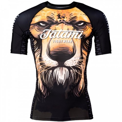 Рашгард Короткий рукав Tatami Lion Rash Guard