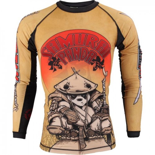 Рашгард длинный рукав Tatami Panda Samurai Rash Guard