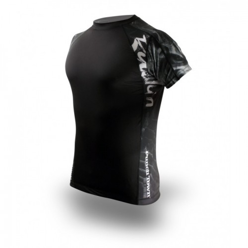 Рашгард PunchTown Ryushin Black Rash Guard Short Sleeve