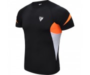 Рашгард с коротким рукавом RDX Lycra Orange
