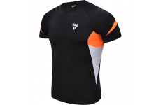 Рашгард с коротким рукавом RDX Lycra Orange