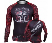 Рашгард Venum Gladiator Rashguard Long Sleeves Black Red