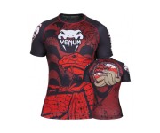 Рашгард Venum Crimson Viper Rashguard Short Sleeves Black Red