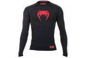 Venum 11024 Компрессионная футболка Venum Contender Compression Long Sleeves Red Devil фото