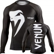 Venum 10444 Рашгард Venum Giant rashguard - Black - Long sleeves фото