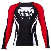 Venum 10442 Рашгард Venum Electron 2.0 Rashguard - Black - Long Sleeves фото