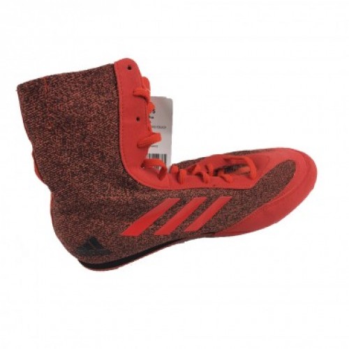 Боксерки Adidas Box Hog Plus (красные)