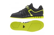 Штангетки Adidas Powerlift.2 Черные с салатовыми вставками