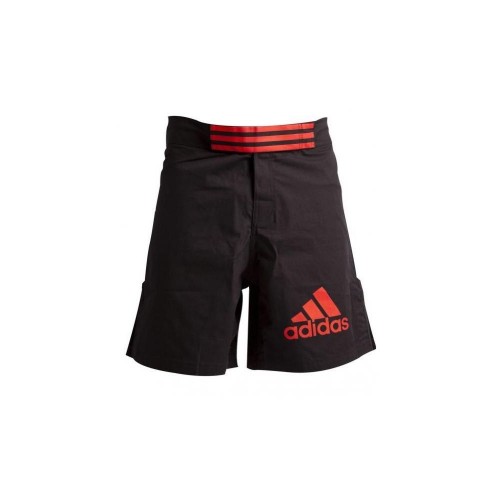 Шорты Adidas ММА черно-красные