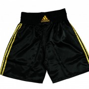 Боксерские шорты Adidas Multi золотые полосы фото