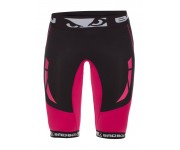 Компрессионные шорты женские Bad Boy Compression Shorts Black/Pink