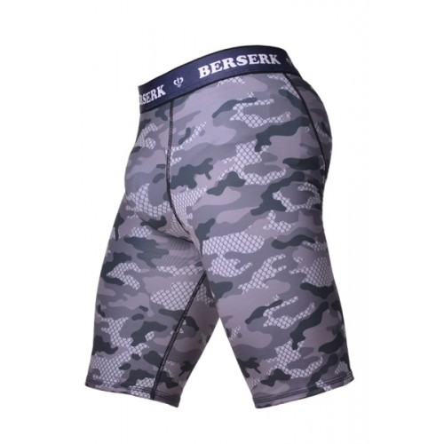 Шорты компрессионные TACTICAL FORCE camo grey