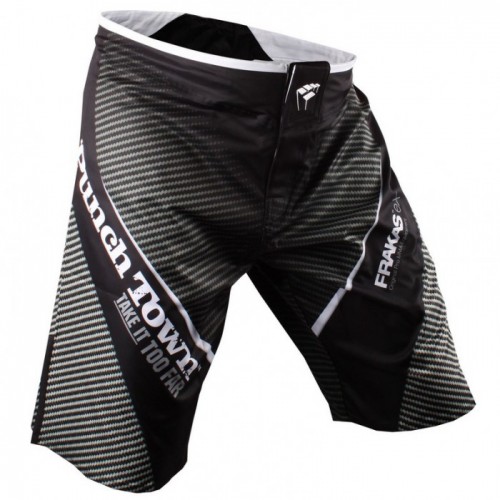 Шорты ММА PunchTown Frakas eX Carbon Shorts Black