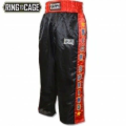 Тренировочные штаны для кикбоксинга RING TO CAGE Kickboxing Pant with KICKBOXING lettering