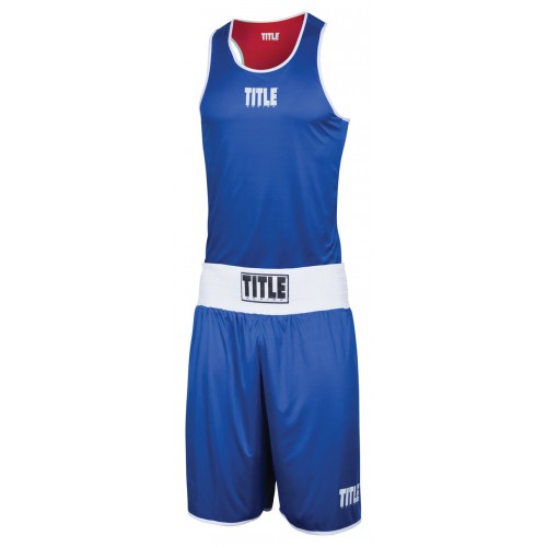 Комплект двусторонней боксерский формы TITLE REVERSIBLE AEROVENT ELITE AMATEUR BOXING SET 1