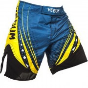 Шорты Venum Lyoto Machida UFC Edition Electron 3.0 Fightshorts- Blue фото