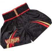 Тайские шорты Venum Chaiya Black Gold фото