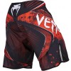 Шорты Venum Galactic Fightshorts Black Red  фото 2