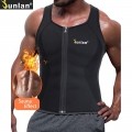 Junlan 16892 Майка мужская для похудения JUNLAN Men Sweat Waist Trainer Tank Top фото