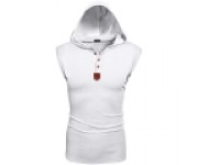 Майка мужская трикотажная Coofandy Men's Casual Hooded Sleeveless Tank Tops