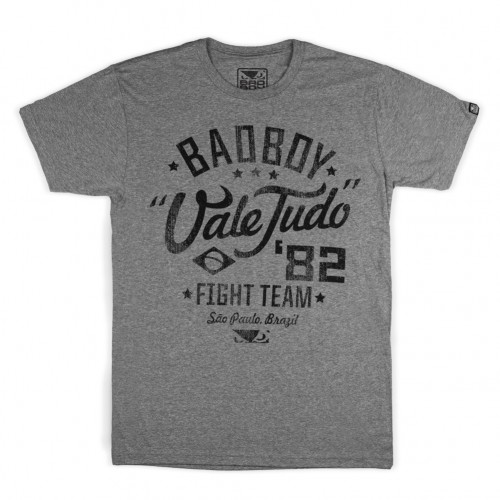 Футболка Bad Boy Vale Tudo Grey/Black