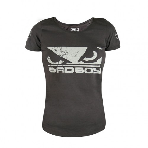 Футболка женская Bad Boy Global Grey