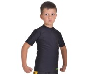 Футболка компрессионная for KIDS MARTIAL FIT black