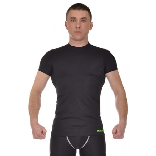 Футболка компрессионная MARTIAL FIT black
