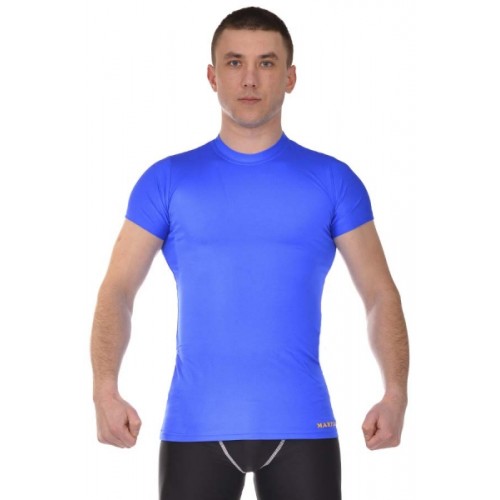 Футболка компрессионная MARTIAL FIT blue