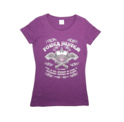 Power System 20928 Футболка для фитнеса и бодибилдинга женская Power System Heart Breaker PS-8005 Purple фото