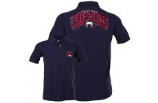 Футболка Venum Red Devil Polo - Navy