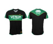 Футболка Venum Team Polo - Black/Green