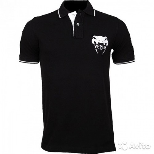 Футболка Venum Wand Fight Team Polo - Black