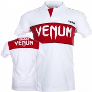 Venum 10309 Футболка Venum Japan Team Polo - White/Red фото