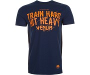 Футболка Venum Train Hard Hit Heavy T-Shirt Navy