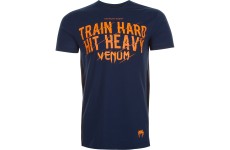 Футболка Venum Train Hard Hit Heavy T-Shirt Navy
