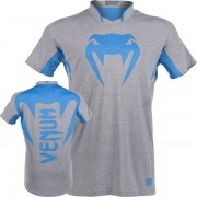 Venum 10308 Футболка Venum Hurricane X Fit T-shirt Grey Blue фото