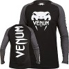 Лонгслив Venum Pro Team 2.0 Long Sleeve T-Shirt Black Grey  фото 2