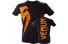 Футболка Venum Giant T-shirt Black Orange