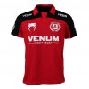 Футболка Venum Jose Aldo UFC 156 Polo - Red/Black  фото 3