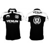 Футболка Venum Jose Aldo UFC 156 Polo - Black/White  фото 3