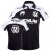 Футболка Venum Jose Aldo UFC 156 Polo - Black/White  фото 2