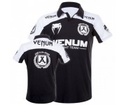 Футболка Venum Jose Aldo UFC 156 Polo - Black/White