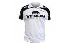 Футболка Venum Lyoto Machida Polo Black-White